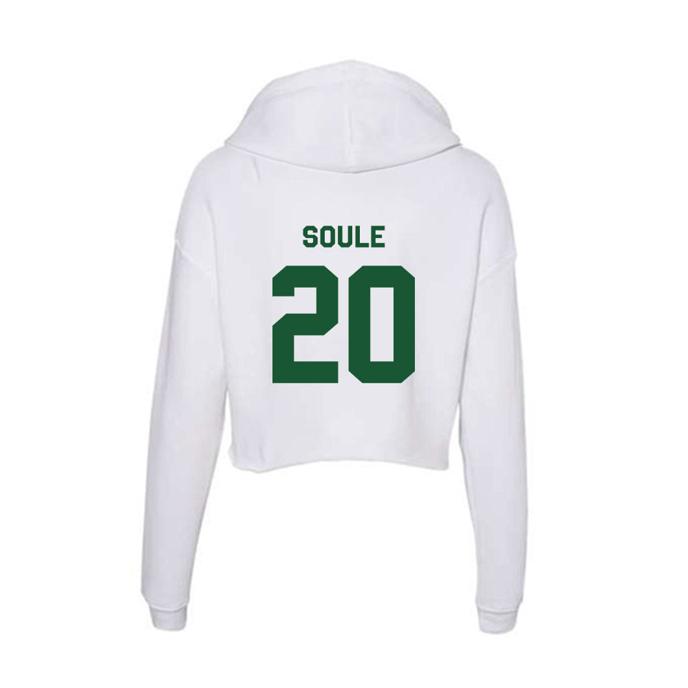CUI - NCAA Beach Volleyball : Taylor Soule - Classic Shersey Women's Crop Fleece Hooded Sweatshirt-1