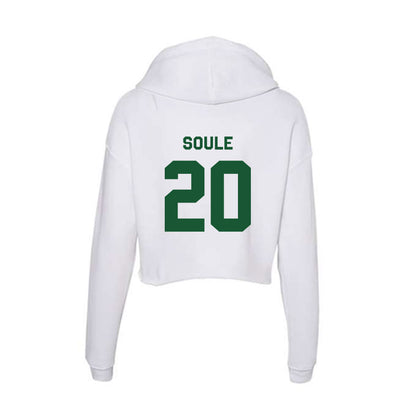CUI - NCAA Beach Volleyball : Taylor Soule - Classic Shersey Women's Crop Fleece Hooded Sweatshirt-1