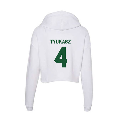 CUI - NCAA Women's Water Polo : Anna Tyukasz - Classic Shersey Women's Crop Fleece Hooded Sweatshirt-1