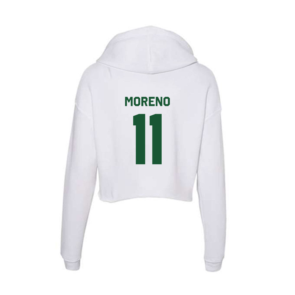 CUI - NCAA Men's Soccer : Jonathan Moreno - Classic Shersey Women's Crop Fleece Hooded Sweatshirt-1