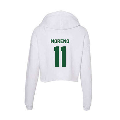 CUI - NCAA Men's Soccer : Jonathan Moreno - Classic Shersey Women's Crop Fleece Hooded Sweatshirt-1