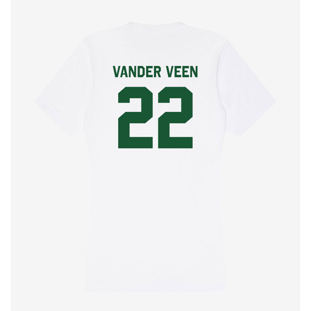CUI - NCAA Beach Volleyball : Jordan Vander Veen - Classic Shersey Women's V-Neck T-Shirt-1
