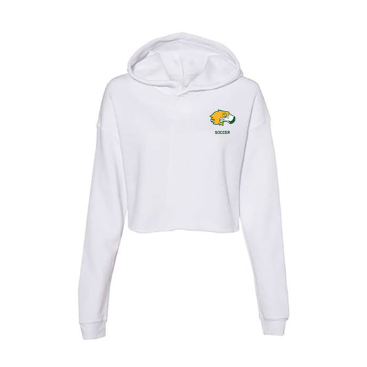 CUI - NCAA Men's Soccer : Leo Ripert - Classic Shersey Women's Crop Fleece Hooded Sweatshirt-0