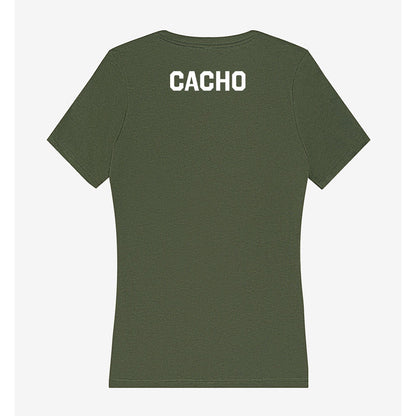 CUI - NCAA Men's Track & Field : Dylan Cacho - Classic Shersey Women's V-Neck T-Shirt-1