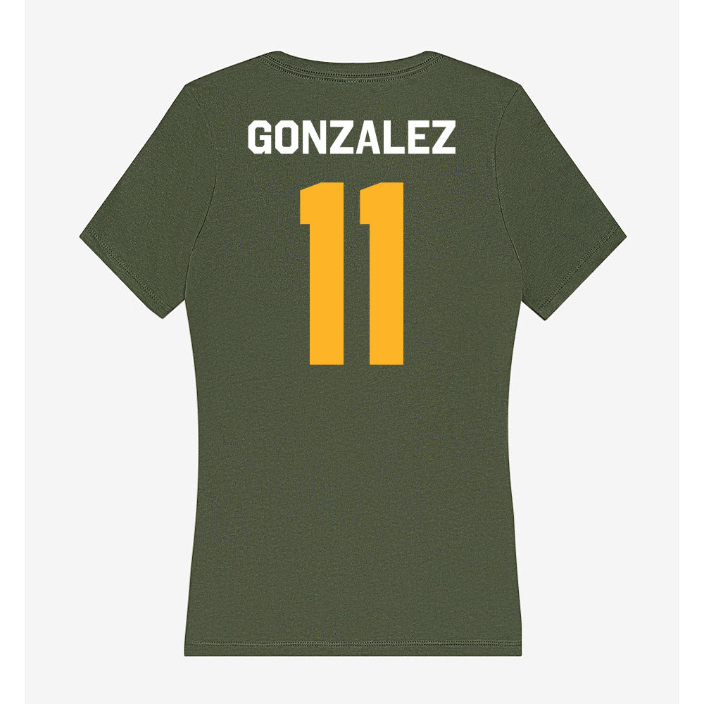 CUI - NCAA Men's Volleyball : Cage Gonzalez - Classic Shersey Women's V-Neck T-Shirt-1