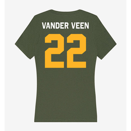 CUI - NCAA Beach Volleyball : Jordan Vander Veen - Classic Shersey Women's V-Neck T-Shirt-1