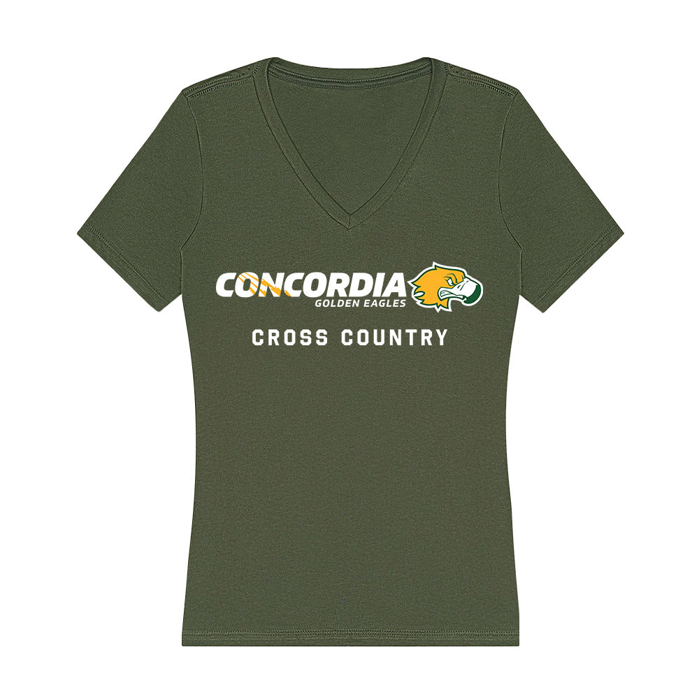 CUI - NCAA Men's Cross Country : Logan Jones - Classic Shersey Women's V-Neck T-Shirt-0