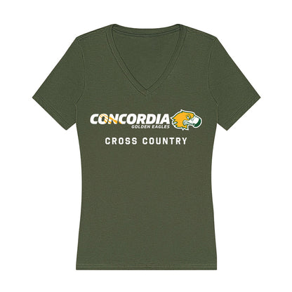 CUI - NCAA Men's Cross Country : Logan Jones - Classic Shersey Women's V-Neck T-Shirt-0