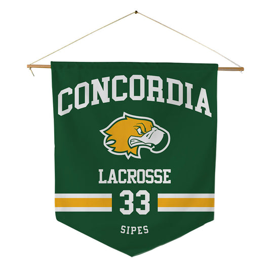 CUI - NCAA Men's Lacrosse : Gabriel Sipes - Pennant - 18" x 21"-0