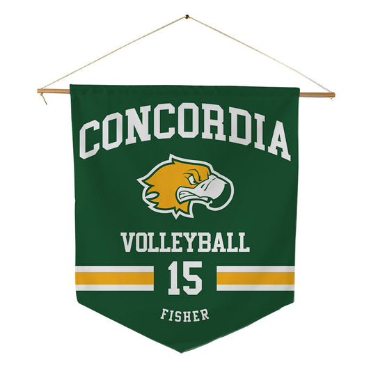 CUI - NCAA Men's Volleyball : Matt Fisher - Pennant - 18" x 21"-0