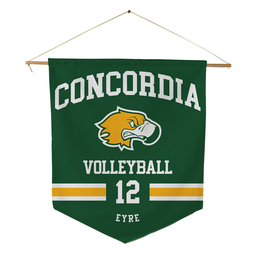 CUI - NCAA Women's Volleyball : Livia Eyre - Pennant - 18" x 21"-0