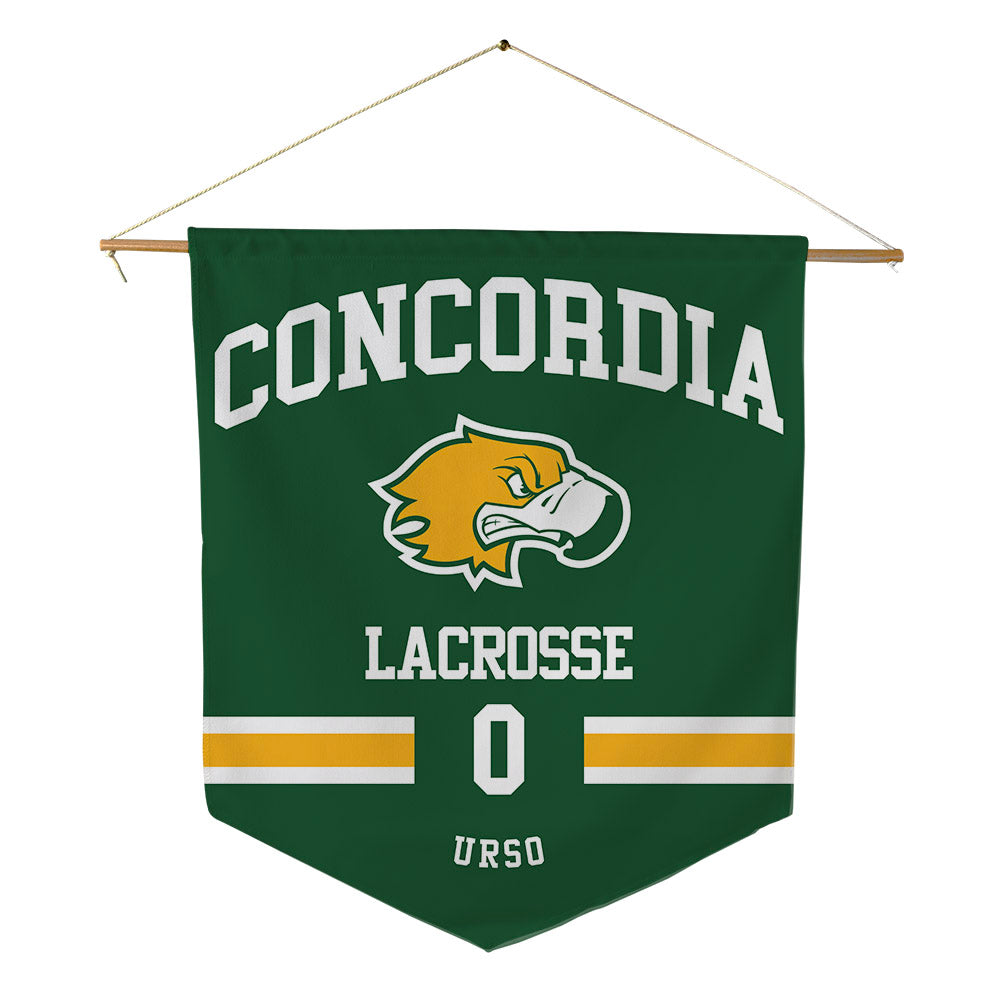 CUI - NCAA Men's Lacrosse : Benjamin Urso - Pennant - 18" x 21"-0