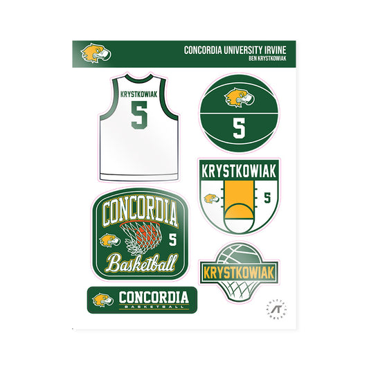 CUI - NCAA Men's Basketball : Ben Krystkowiak - Sticker Sheet-0