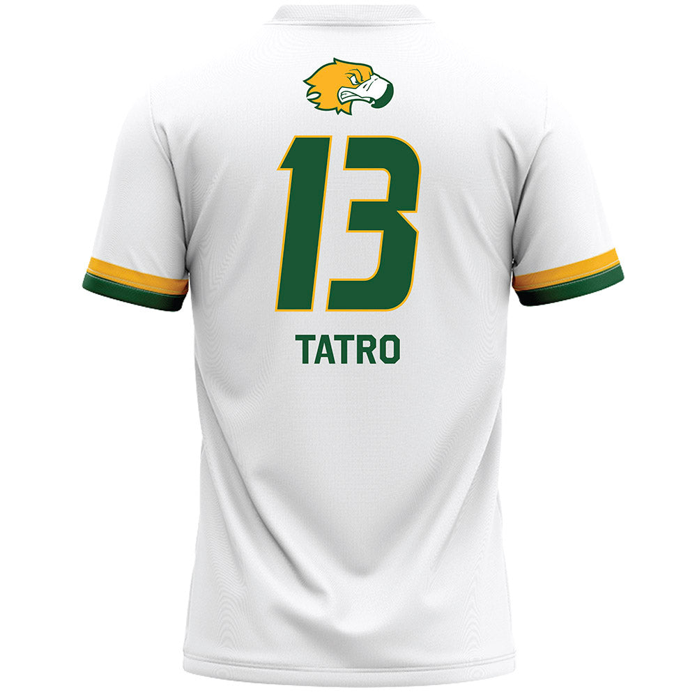 CUI - NCAA Men's Lacrosse : Jacob Tatro - White Lacrosse Jersey-1