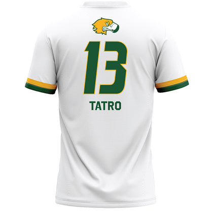 CUI - NCAA Men's Lacrosse : Jacob Tatro - White Lacrosse Jersey-1