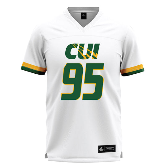 CUI - NCAA Men's Lacrosse : Jayden Gravseth - White Lacrosse Jersey-0