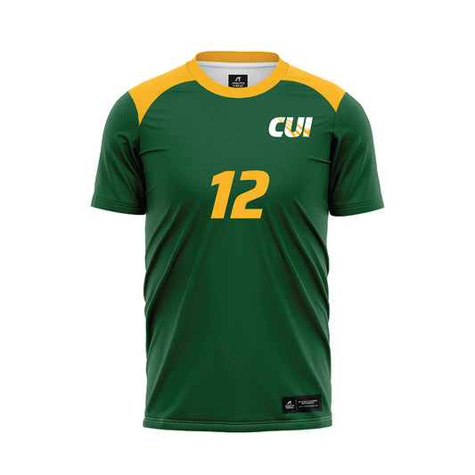 CUI - NCAA Men's Soccer : Leo Ripert - Green Soccer Jersey-0