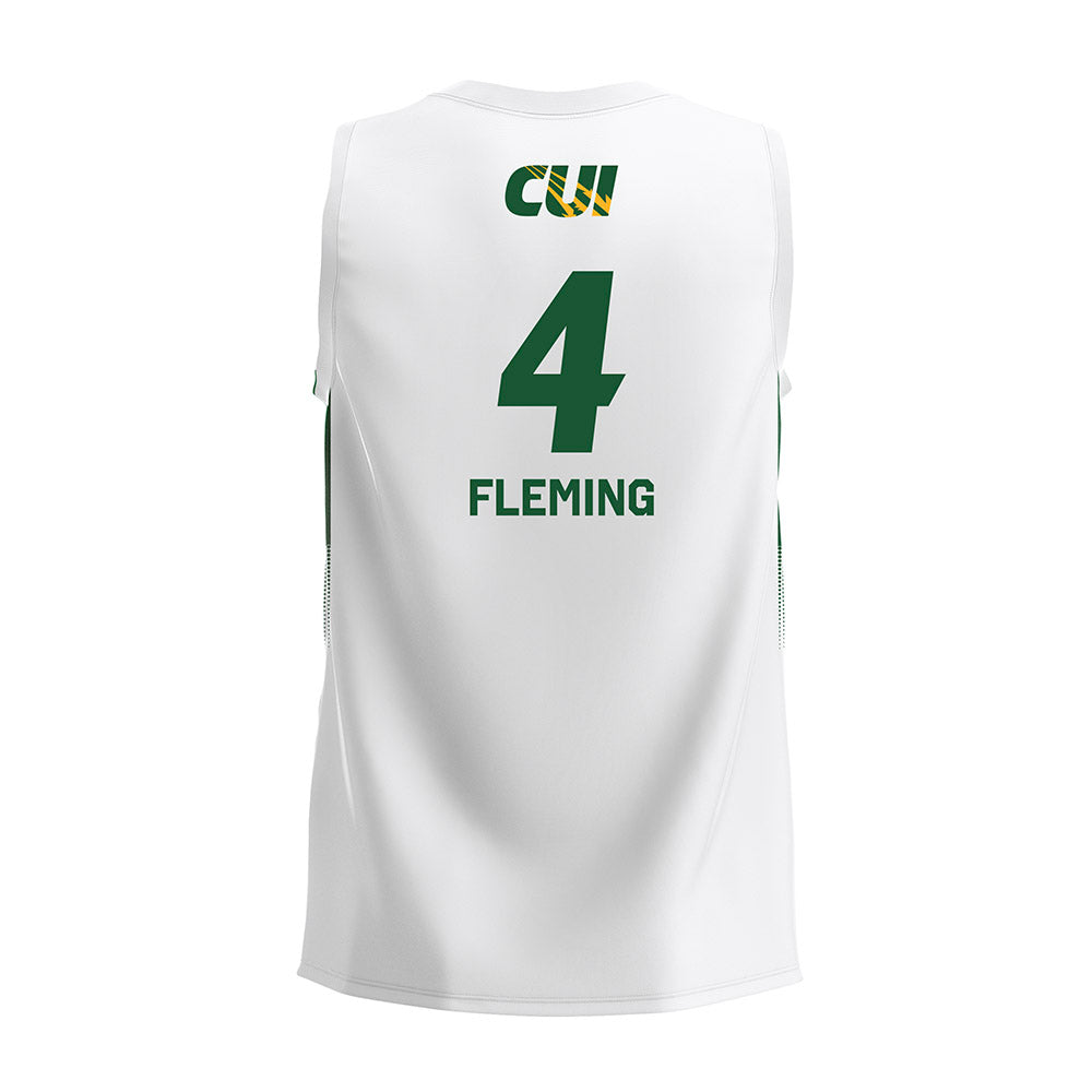 CUI - NCAA Men's Volleyball : Sean Fleming - White Volleyball Jersey-1