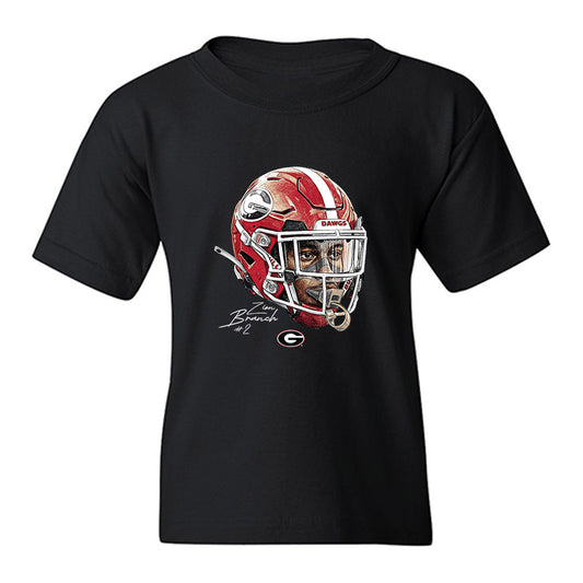 Georgia - NCAA Football : Zion Branch - Game Face Youth T-Shirt-0