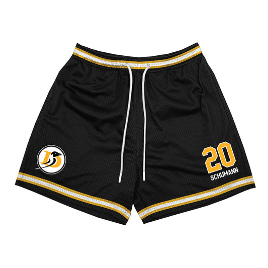 DUC - NCAA Men's Soccer : Benjamin Schumann - Black Shorts-0