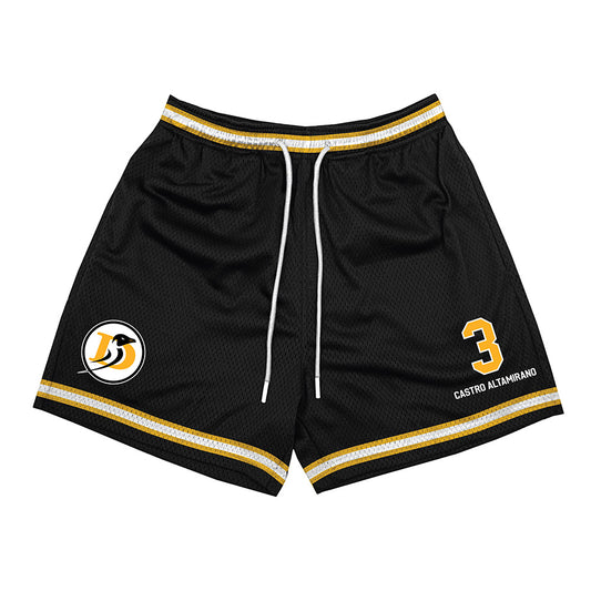 DUC - NCAA Men's Soccer : Julio Andres Castro Altamirano - Black Shorts-0