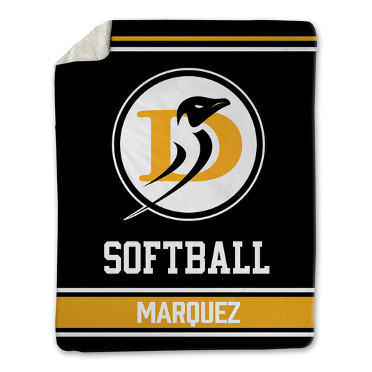 DUC - NCAA Softball : Anastasia Marquez - Blanket-0