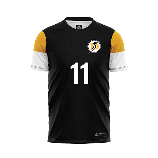 DUC - NCAA Men's Soccer : Rolando Gonzalez - Black Soccer Jersey-0