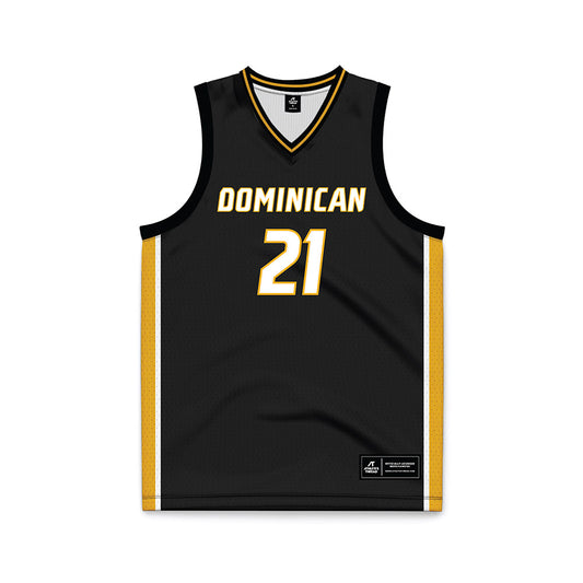 DUC - NCAA Women's Basketball : Emalynn Vong - Black Basketball Jersey-0