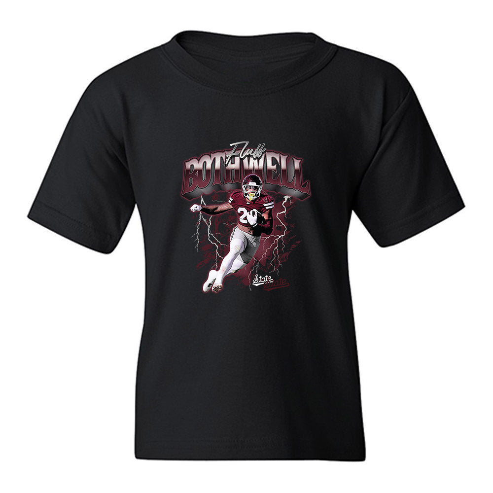 Mississippi State - NCAA Football : Fluff Bothwell - Collage Youth T-Shirt-0