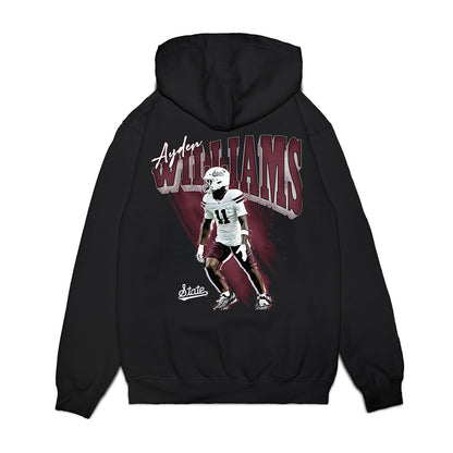 Mississippi State - NCAA Football : Ayden Williams - Collage Premium Hooded Sweatshirt-1