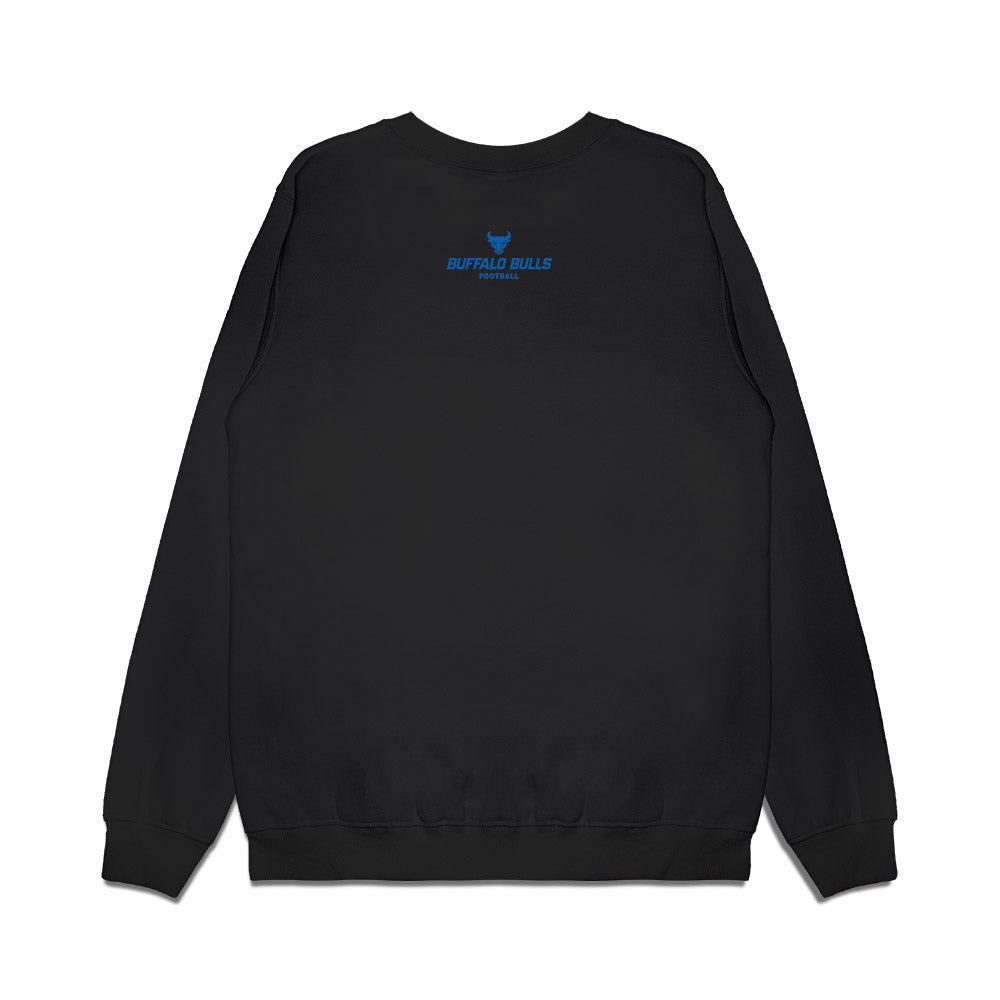 Buffalo - NCAA Football : Jason Wright - Breakthrough Series Premium Crewneck Sweatshirt-1