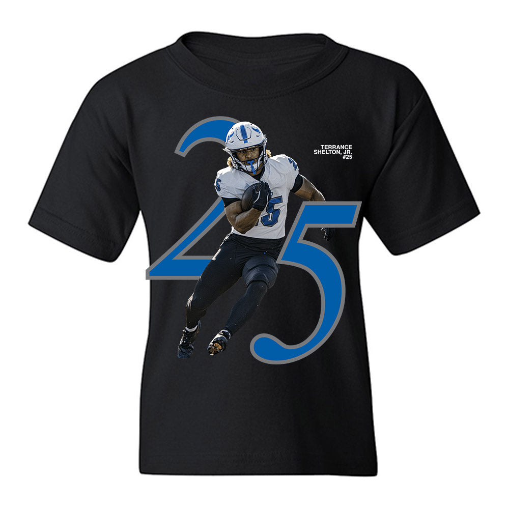 Buffalo - NCAA Football : Terrance Shelton Jr - Breakthrough Series Youth T-Shirt-0
