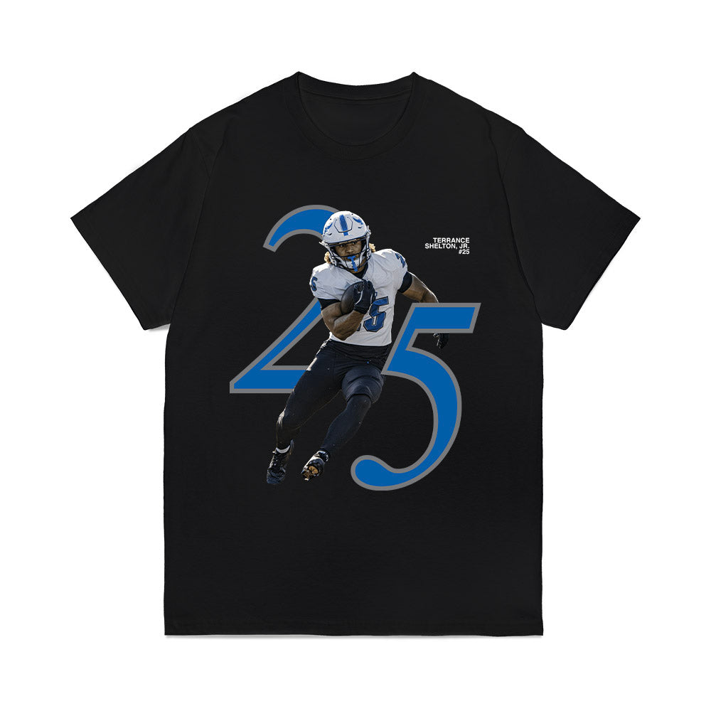 Buffalo - NCAA Football : Terrance Shelton Jr - Breakthrough Series Comfort Colors T-Shirt-0