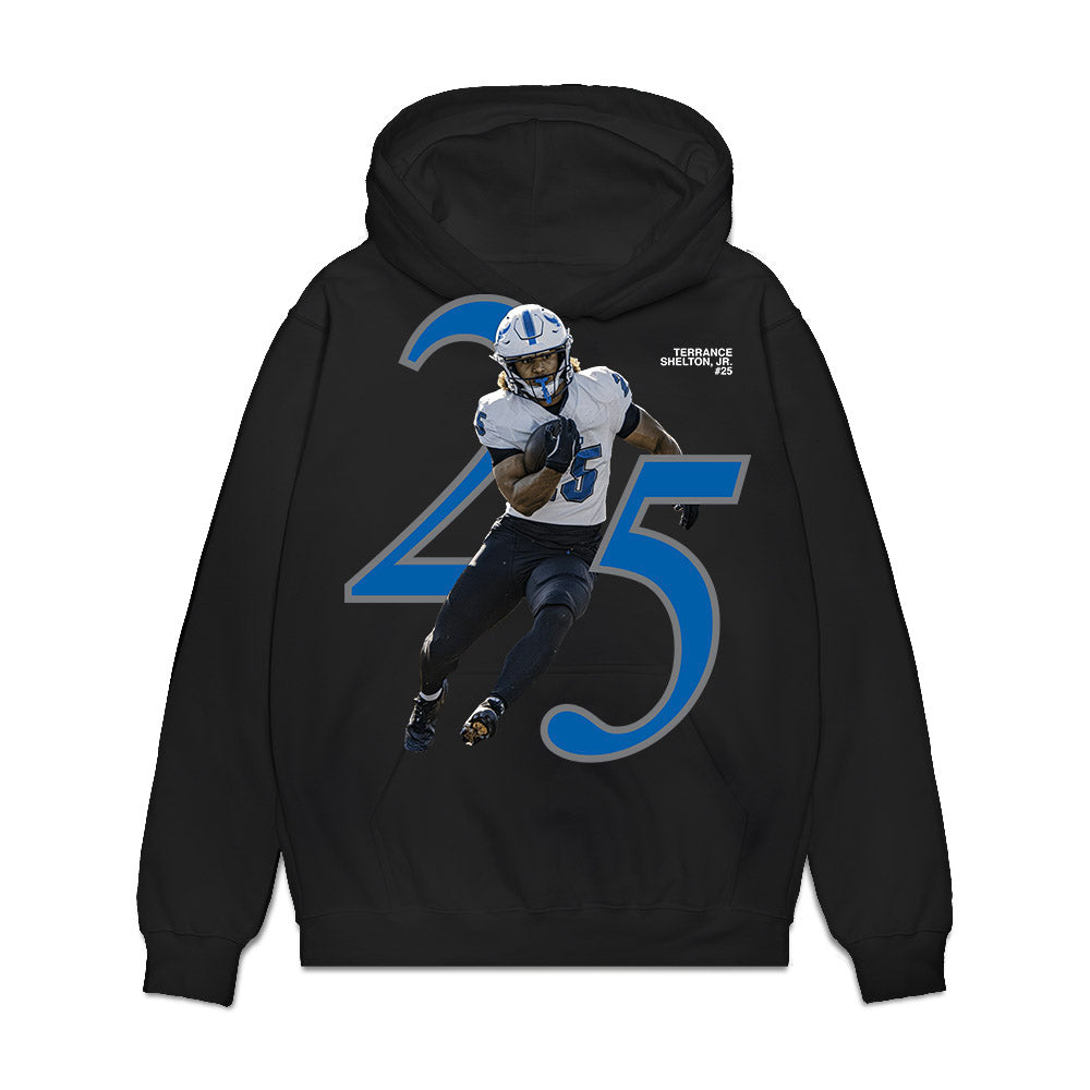 Buffalo - NCAA Football : Terrance Shelton Jr - Breakthrough Series Premium Hooded Sweatshirt-0