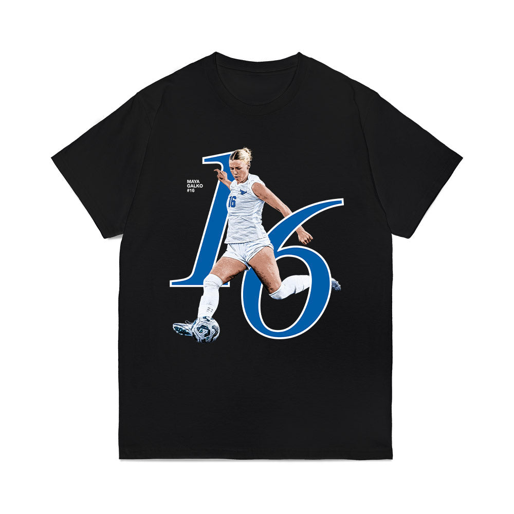 Buffalo - NCAA Womens Soccer : Maya Galko - Graphic Comfort Colors T-Shirt-0