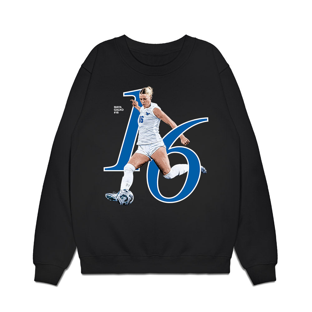 Buffalo - NCAA Womens Soccer : Maya Galko - Graphic Premium Crewneck Sweatshirt-0