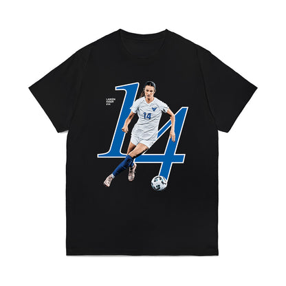 Buffalo - NCAA Womens Soccer : Laiken Kiser - Graphic Comfort Colors T-Shirt-0