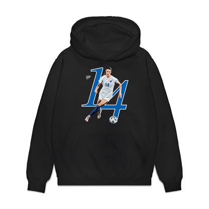 Buffalo - NCAA Womens Soccer : Laiken Kiser - Graphic Premium Hooded Sweatshirt-0