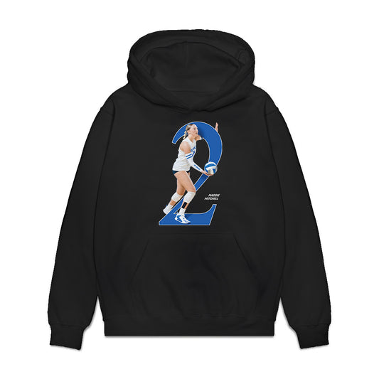 Buffalo - NCAA Womens Volleyball : Madilynn Mitchell - Graphic Premium Hooded Sweatshirt-0