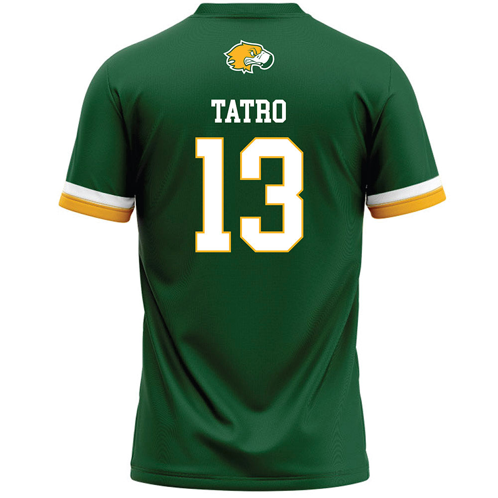 CUI - NCAA Men's Lacrosse : Jacob Tatro - Green Lacrosse Jersey-1
