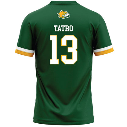 CUI - NCAA Men's Lacrosse : Jacob Tatro - Green Lacrosse Jersey-1