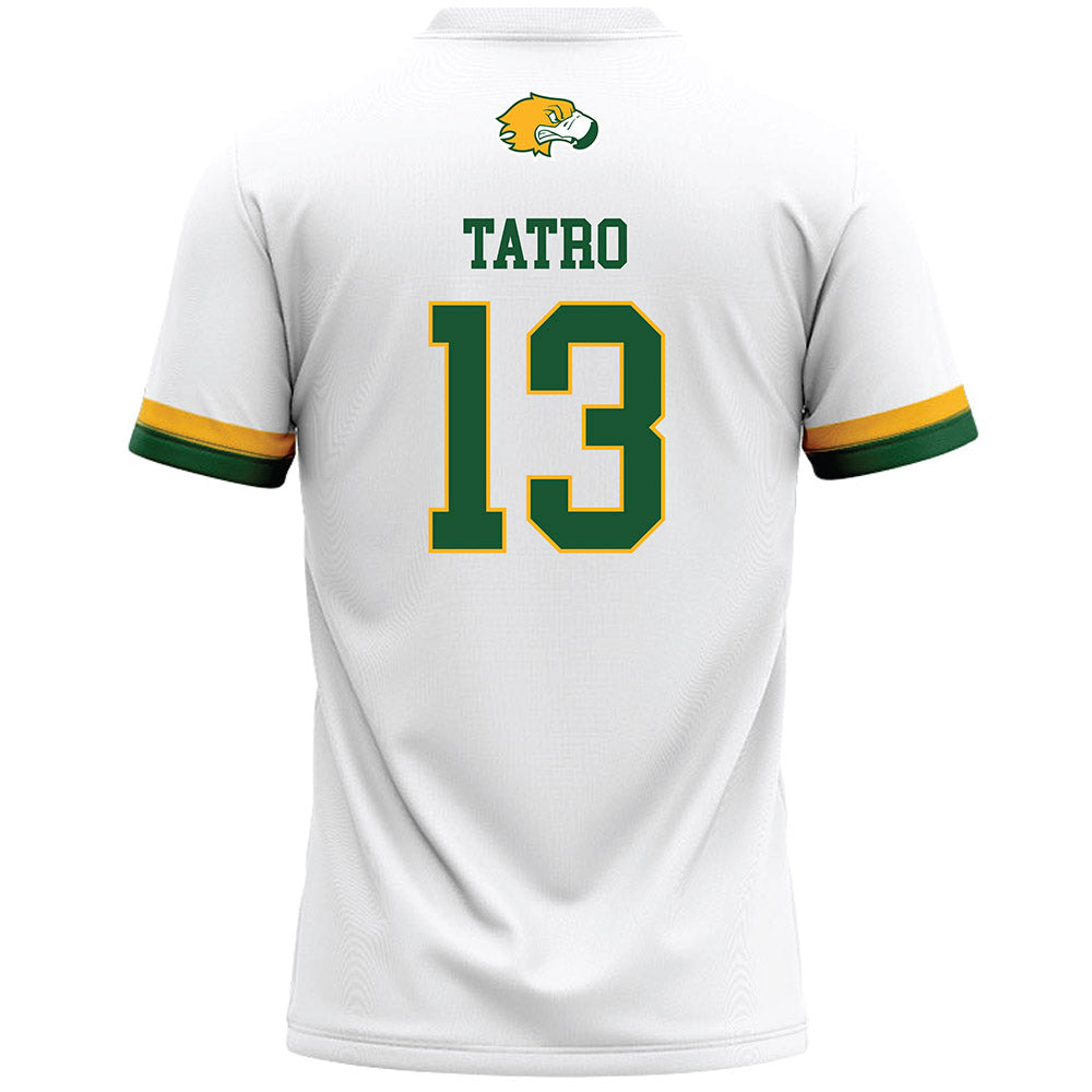 CUI - NCAA Men's Lacrosse : Jacob Tatro - White Lacrosse Jersey-1