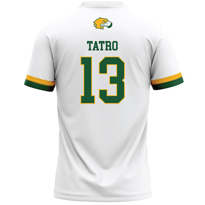 CUI - NCAA Men's Lacrosse : Jacob Tatro - White Lacrosse Jersey-1