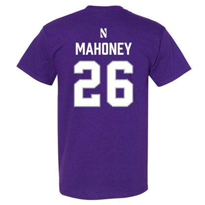 Northwestern - NCAA Women's Lacrosse : Bricin Mahoney - National Champions Shersey T-Shirt-1
