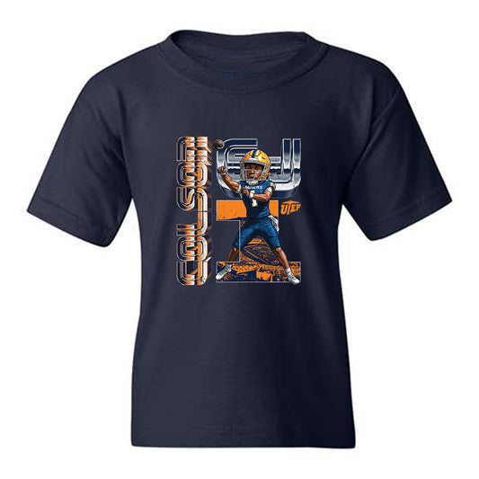 UTEP - NCAA Football : EJ Colson - Graphic Youth T-Shirt-0