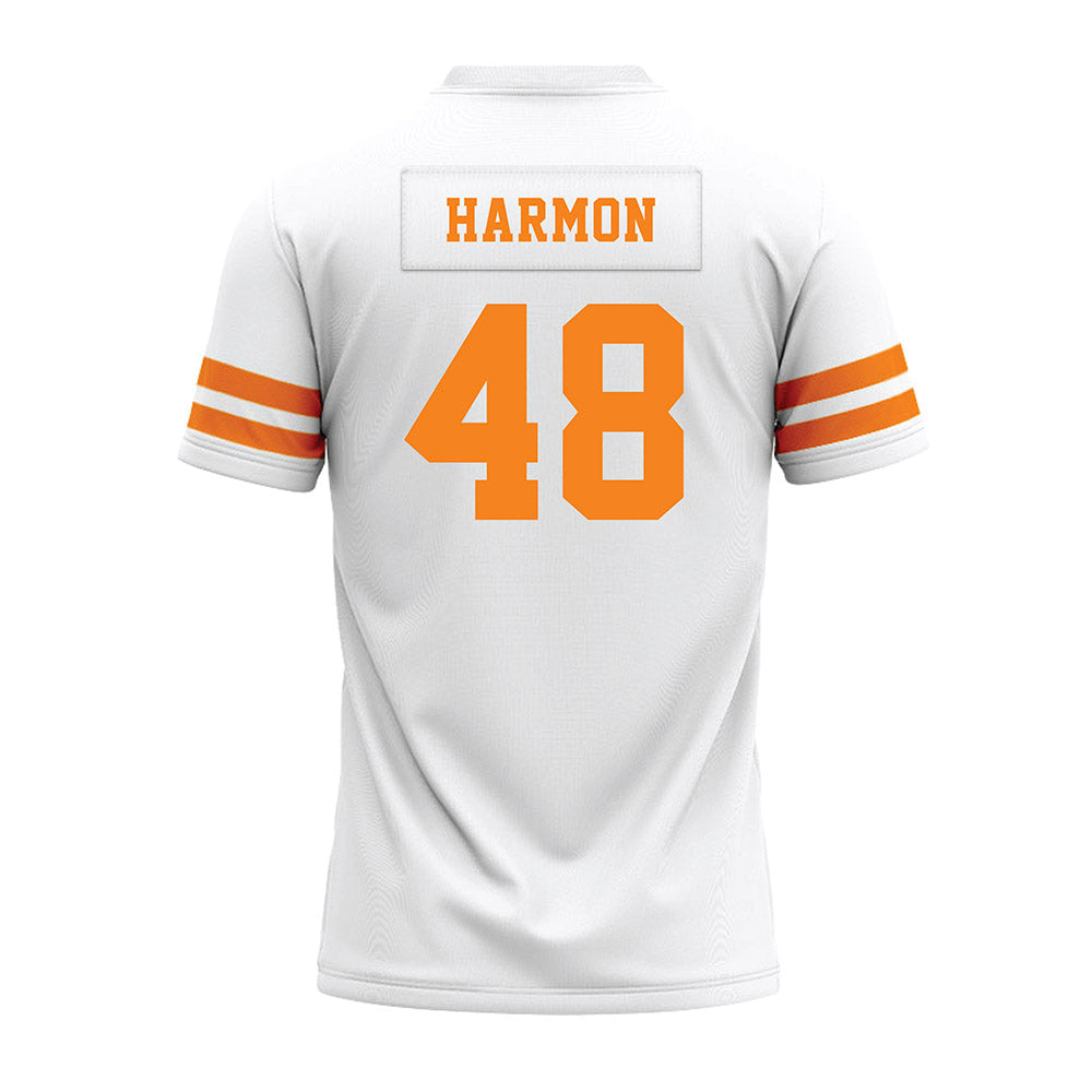 Tennessee - NCAA Football : Jaedon Harmon - White Premium Football Jersey-1