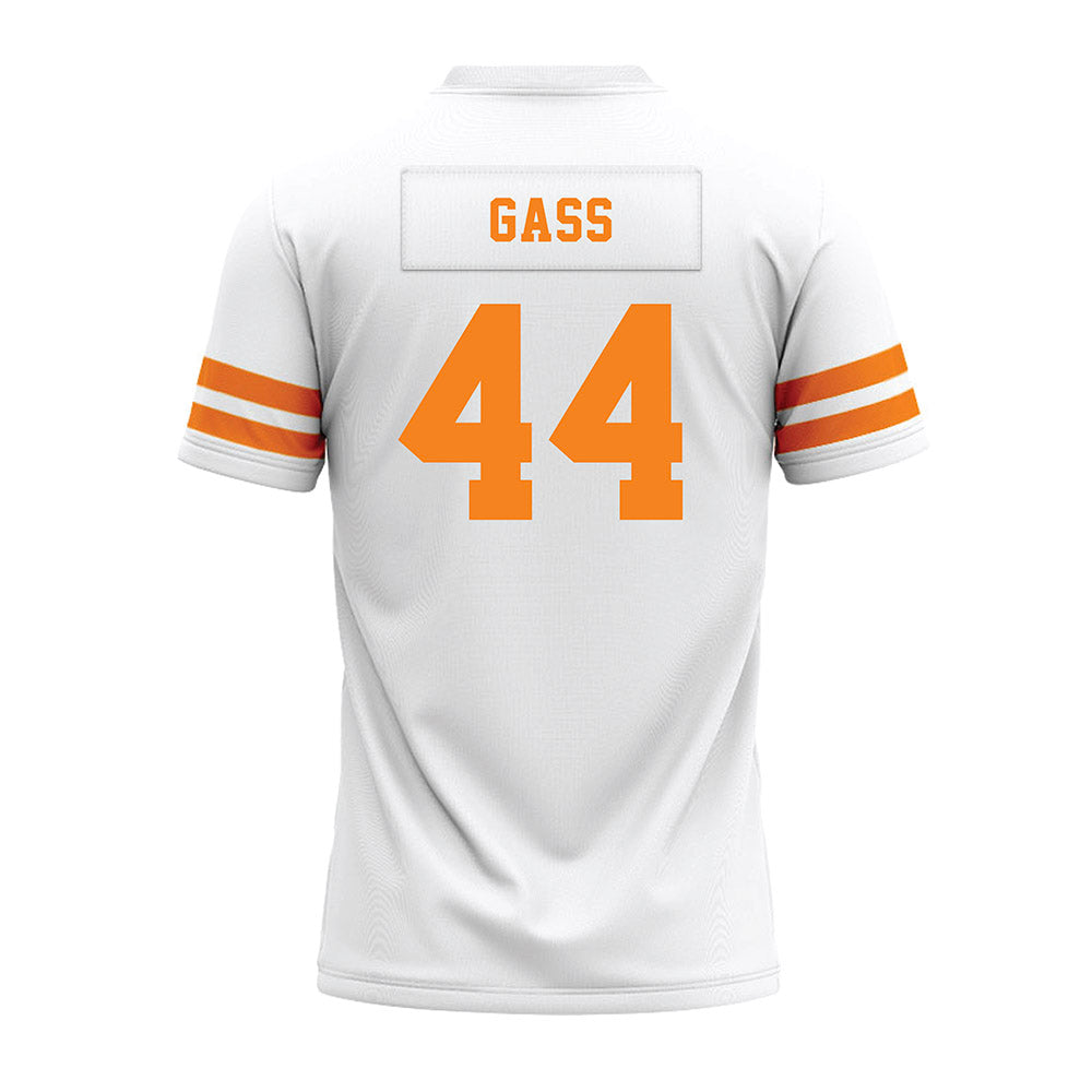 Tennessee - NCAA Football : Christian Gass - White Premium Football Jersey-1