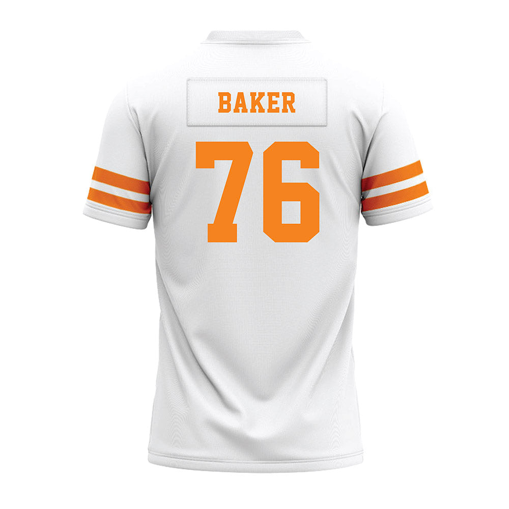 Tennessee - NCAA Football : Edward Baker - White Premium Football Jersey-1