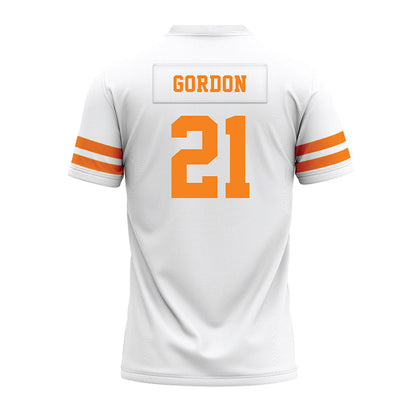 Tennessee - NCAA Football : Javin Gordon - White Premium Football Jersey-1