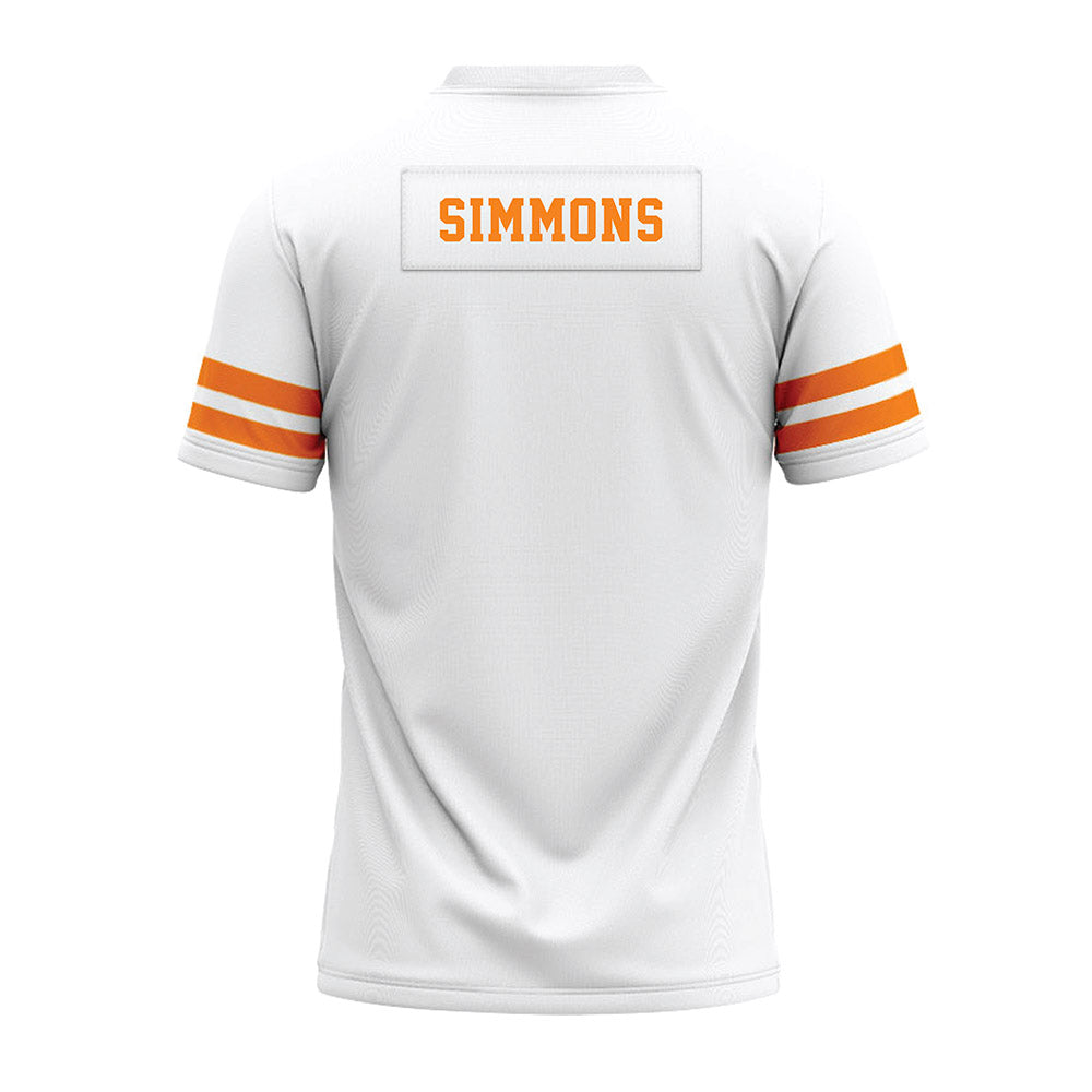 Tennessee - NCAA Football : Nuk Simmons - White Premium Football Jersey-1